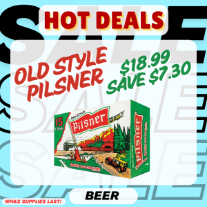 Old Style Pilsner TV Graphic November